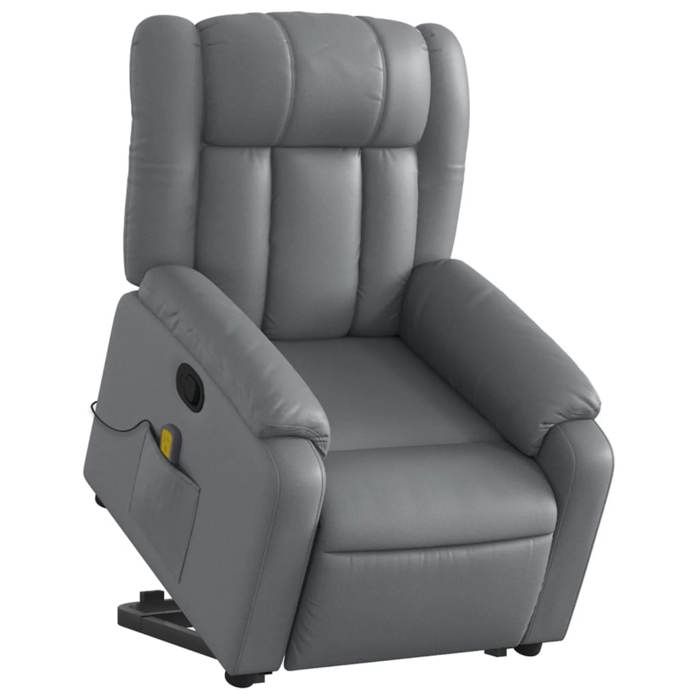 VidaXL Reclining Massage Armchair, Relaxation Chair with Backrest, Seat with Armrests, Living Room TV Armchair, 3205274