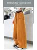 Girls' 2025 Wide-Leg Sweatpants with Velvet - Winter/Spring Sports Style