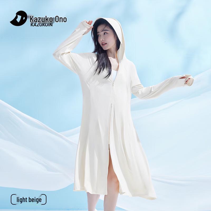 Ono Kazuko Women s Summer Long Full Body Sun Protection Jacket with Wide Brim F