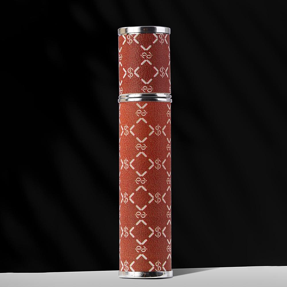 

10ml Perfume Bottle Lychee Pattern Cosmetic Container Ultra-fine Mist Fragrance Container Travel помаранчевий