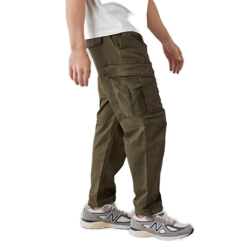 [American Eagle] Men's Relaxed Cargo Pants AE Relaxed Cargo Pant (JP, Alphabet, M, Olive Green) [Parallel Import]