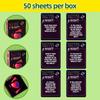 Couples Card Game Deep Conversation Couple Questions Games 50-Sheet Romantic Relationship Deck Cards