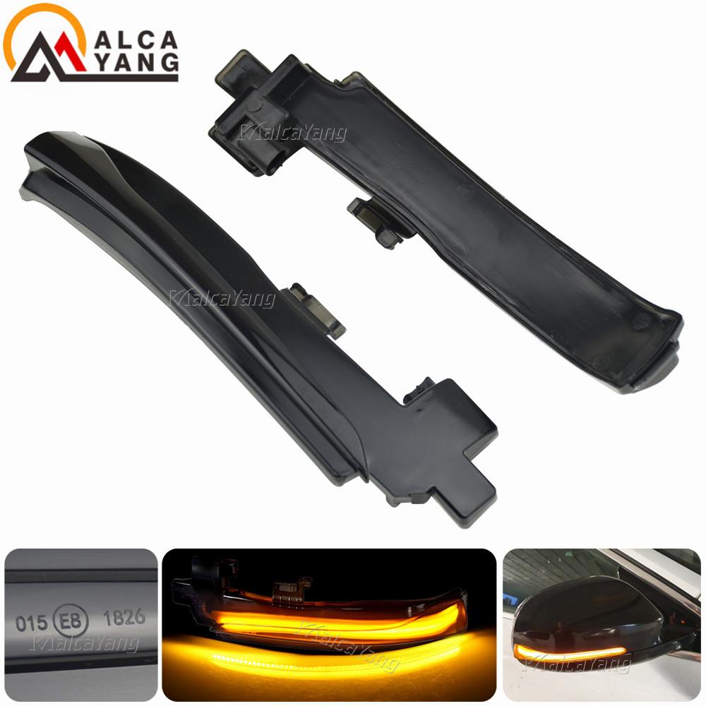Für Volvo V40 CC II V60 S60 2011-2018 S80 V70 III LED Dynamischer Blinker Seitenspiegel Sequentieller Blinker Indicator Lampe