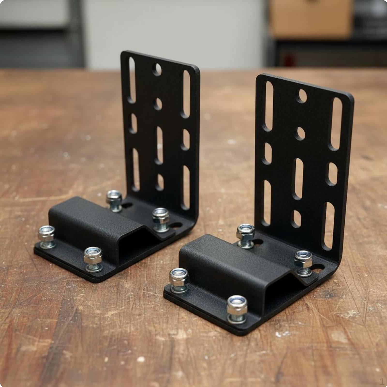 2 Pieces Side Awning Mounting Bracket Easy Installation Roof Rack Mount Heavy Duty Vehicle