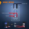 Portable 6 Piece 5-Pin SPST Rocker Switch, 20A/12V 10A/24V Toggle Switch As Shown ABS+Metal For Trucks, Boats, Cars And Motorcyc