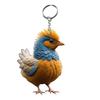 6pz Portachiavi Gallo Elegante per Veicoli Portachiavi Ciondolo per Borsa Zaino