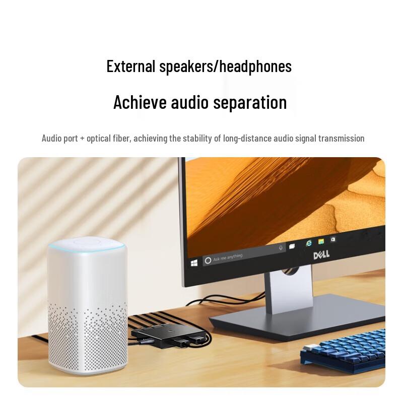 Ugreen HDMI 2.0 2-Eingang 4-Ausgang 4K 60Hz Splitter Switch