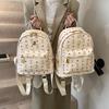 UR Cute Bear Backpack Large Capacity Women's Bag Versatile Trend Handbag Commuting Light Foreign Bag