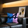 Housse de coussin Logo Cool Équipe A-Alpines Confortable et douce pour la literie respectueuse de la peau coussin d'oreiller de loisirs pour canapé voiture bureau
