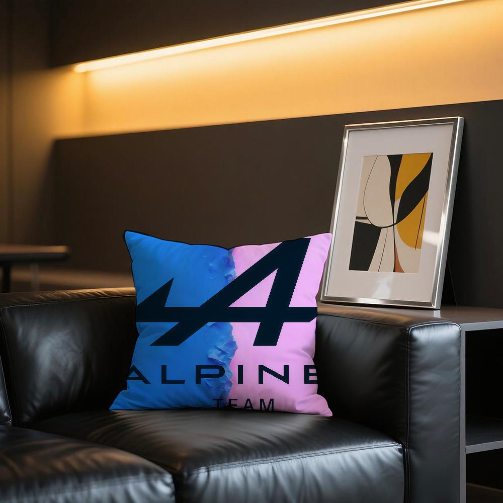 

A-Alpines Team Cool Logo cushion cover Comfortable and soft bedding skin friendly leisure sofa car office pillowcase 30cmx30cm