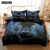 Set Biancheria da Letto 3D Il Leopardo Set Copripiumino Con Federe Letto Singolo Matrimoniale Queen King Biancheria da Letto