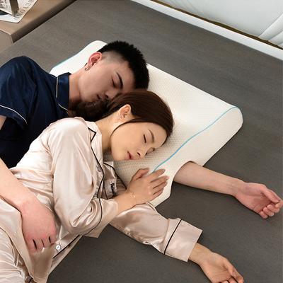 Memory Foam Pillow Anti Hand Pressure Couple Cuddle Sleep Pillow for Back Sleepeer and Side Sleepers Slow Rebound Easy Washing