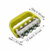 Multi-Round Muscle Massage Roller 360° Rotating Deep Tissue Massager  for Waist