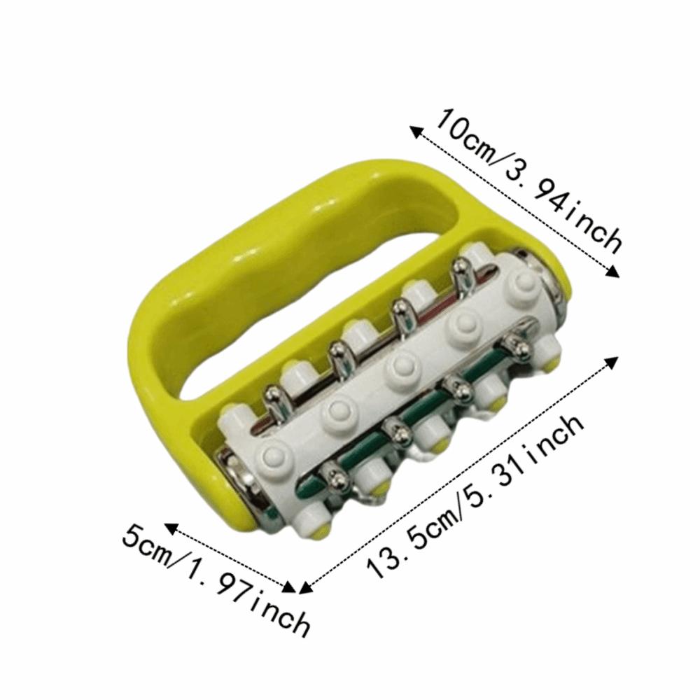 Multi-Round Muscle Massage Roller 360° Rotating Deep Tissue Massager for Waist