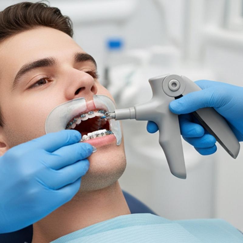 2Pcs Orthodontic Ligature Tools with ABS Materials for Safe Dental Correction and Ergonomic Grips