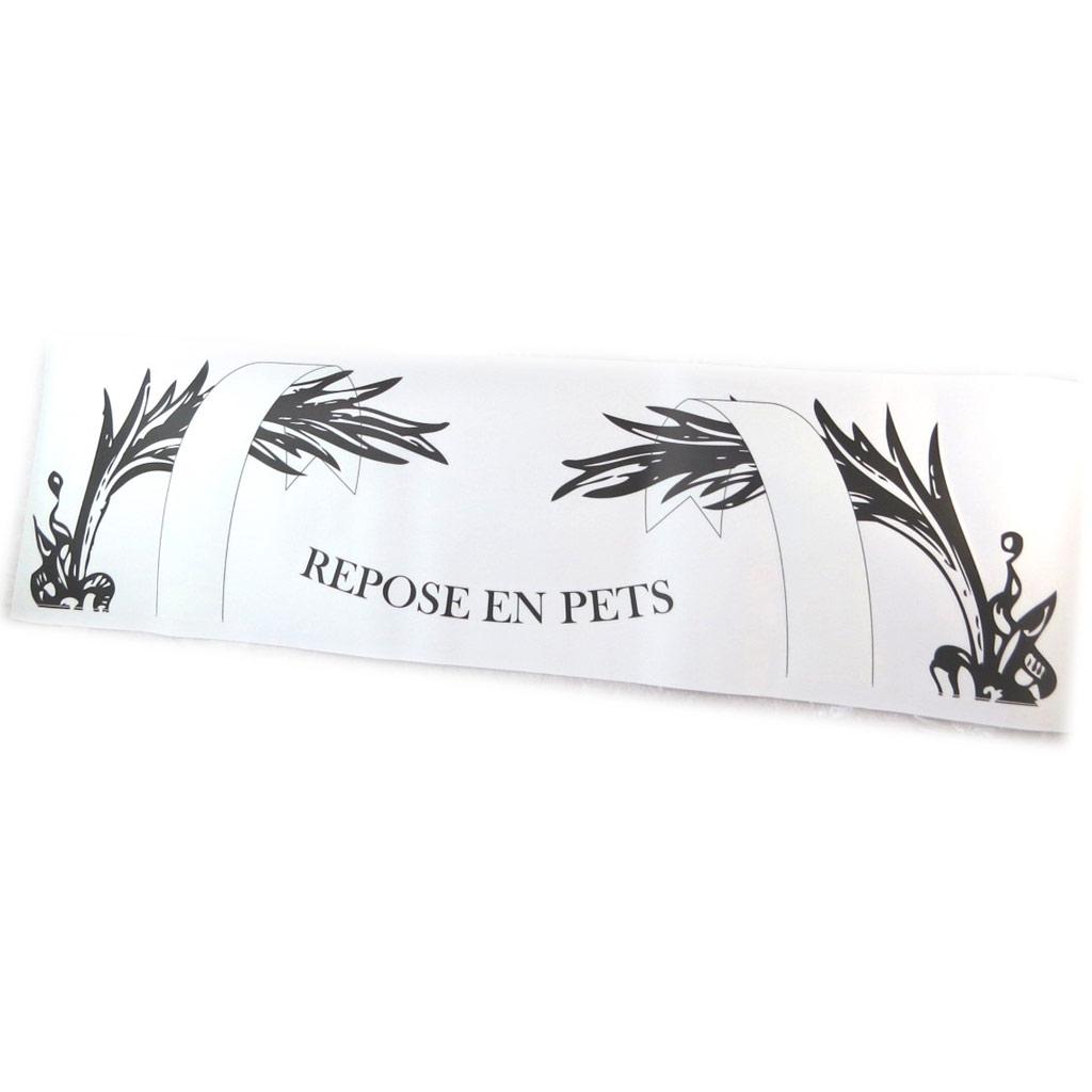 Les Trésors De Lily [P0282] - Sheet of Stickers 'Rest In Pets' - 20x70 Cm