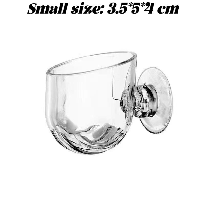 

1/10Pcs Aquarium Decoration Plant Cup Pot Acrylic Aquatic Plant Cup with Suction Holder Fish Tank Water Grass Decoration Basin 1PC