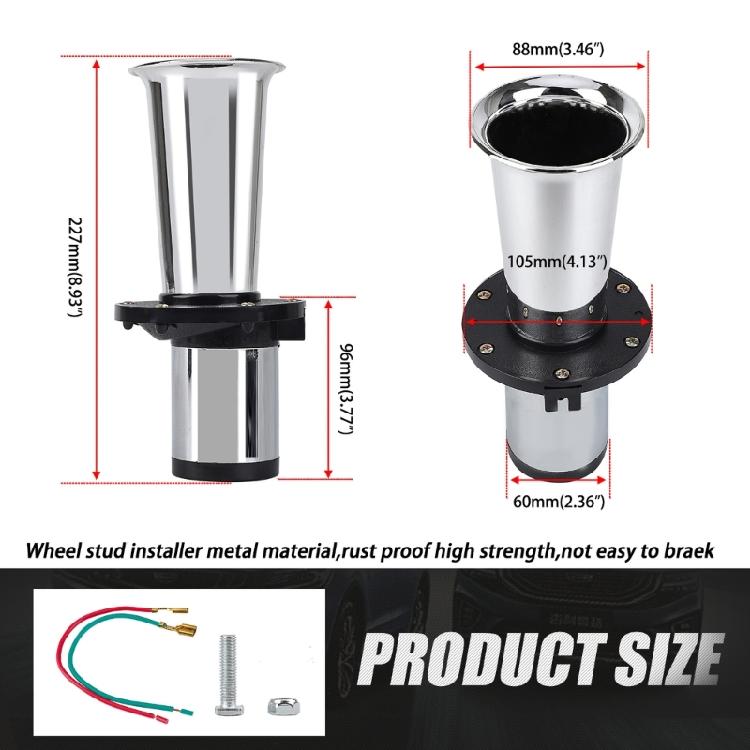 12V Speakers Automobile 110DB Horn Auto Speaker Electric Siren Loud Air Horn