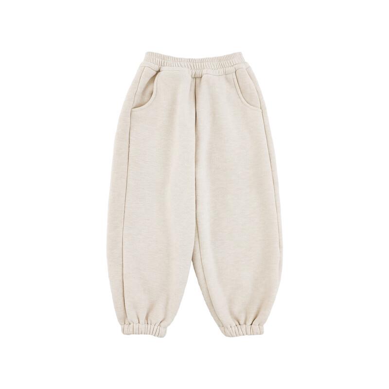 Yoyou Girls' Winter Fleece Lined Casual Jogger Pants