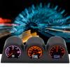 Black Universal 52mm 2  3 Hole Triple Dash Gauge Meter Pod Mount Holder