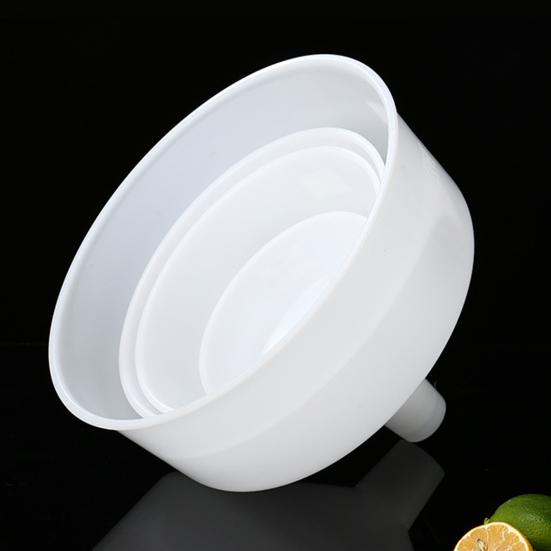 Plastic Funnel Set Food-Grade Large Mouth Liquid Transfer Funnels Oil Wine Pouring Funnels Kitchen