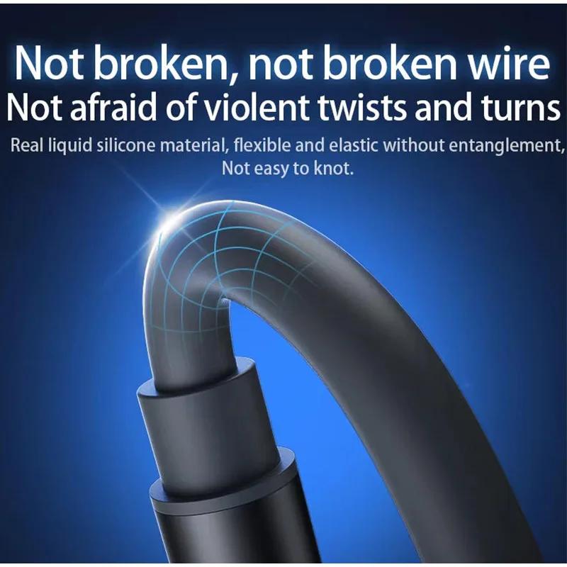 240W PD Fast Charging Type‑C Cord with Power Display, 480Mbps High‑Speed Data Transfer Cable for iPhone 15 16 17, Samsung & Huawei Phones