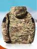 Men's Winter Camouflage Hooded Jacket with Graphene Lining & Extra Warmth