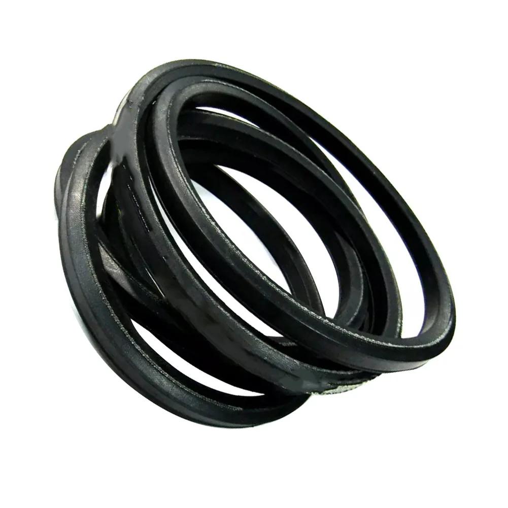 Black Lawn Mower Belts V Belts For Engine Power Transfer Cable Engine Replacement V-Belt Compatible With 120 Models
