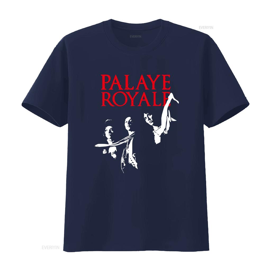 Palaye Royale Tişört Şık Grup Baskılı Müzik Severler İçin Mükemmel Doğum Günleri ve Aile Kutlamaları Vintage Yıkanmış Unisex
