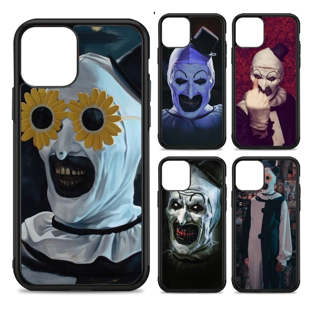 Horror Movie Terrifier Phone Case Silicone PC+TPU For For IPhone 11 12 13 14 15 16 Plus Pro Max Cover