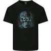 Blue Cosmic Skull Kids T-Shirt Childrens