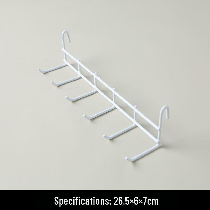 Wire Mesh Grid Hanging Storage Basket for Bathroom and Kitchen Organization