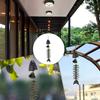 Metal Wind Chimes Fish Bone Windchime Hangable Metal Decorations Vintage Wind Chimes For Porch Yard Patio Balcony Garden Women