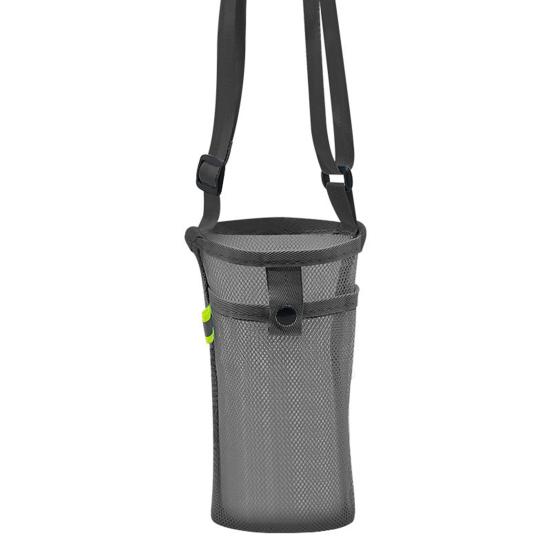 Taška na láhev na vodu s popruhem Síťovaný držák láhve Crossbody Sling Bag Nastavitelný nosič láhve na vodu pro chůzi Sport Turistika Kempování