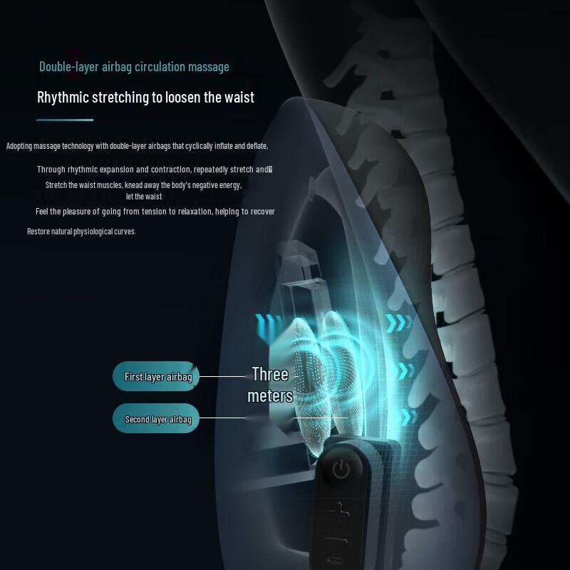 Philips Multi-function Lumbar & Neck Massager Cushion CN plug (adapter included)