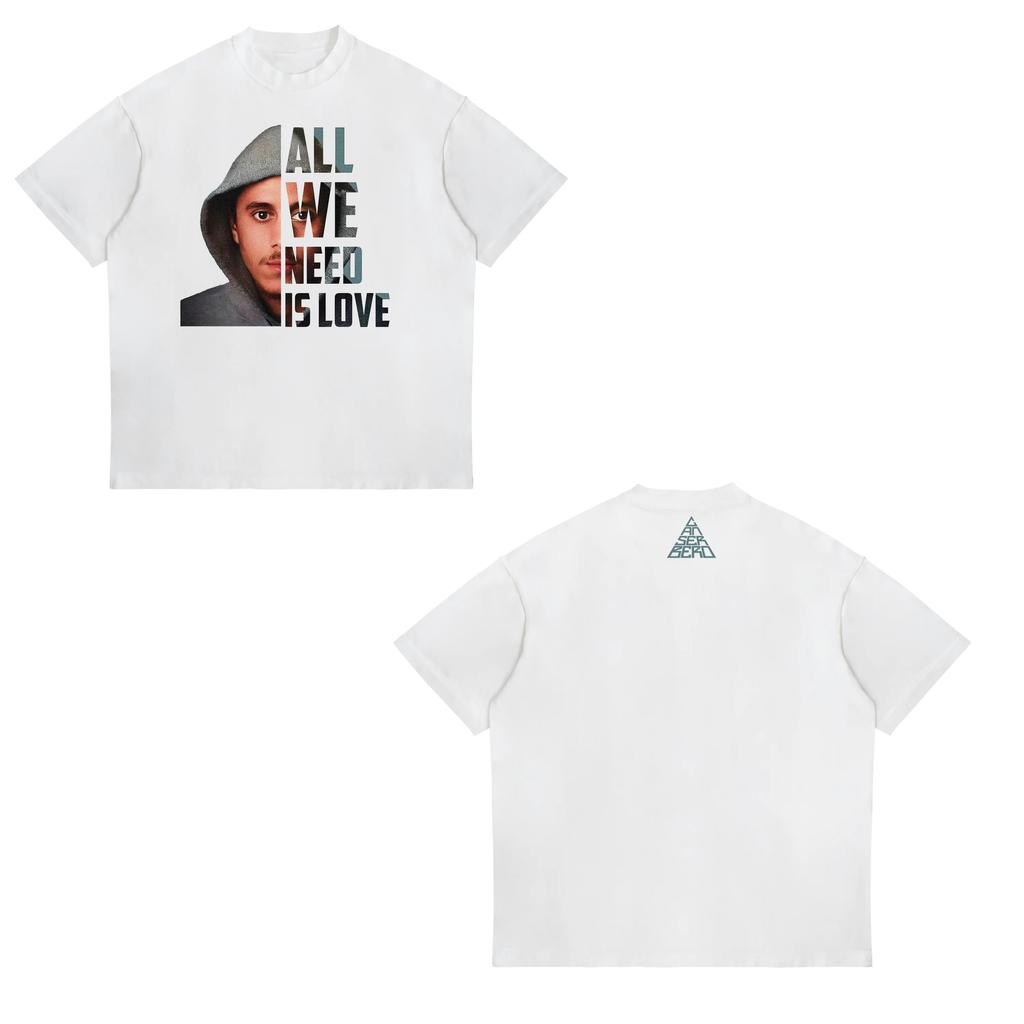 Canserbero All We Need Is Love Album 2025 Tour Tshirts Unisex Women Harajuku Vintage Oversized T Shirt Cotton High Quality Tshirt