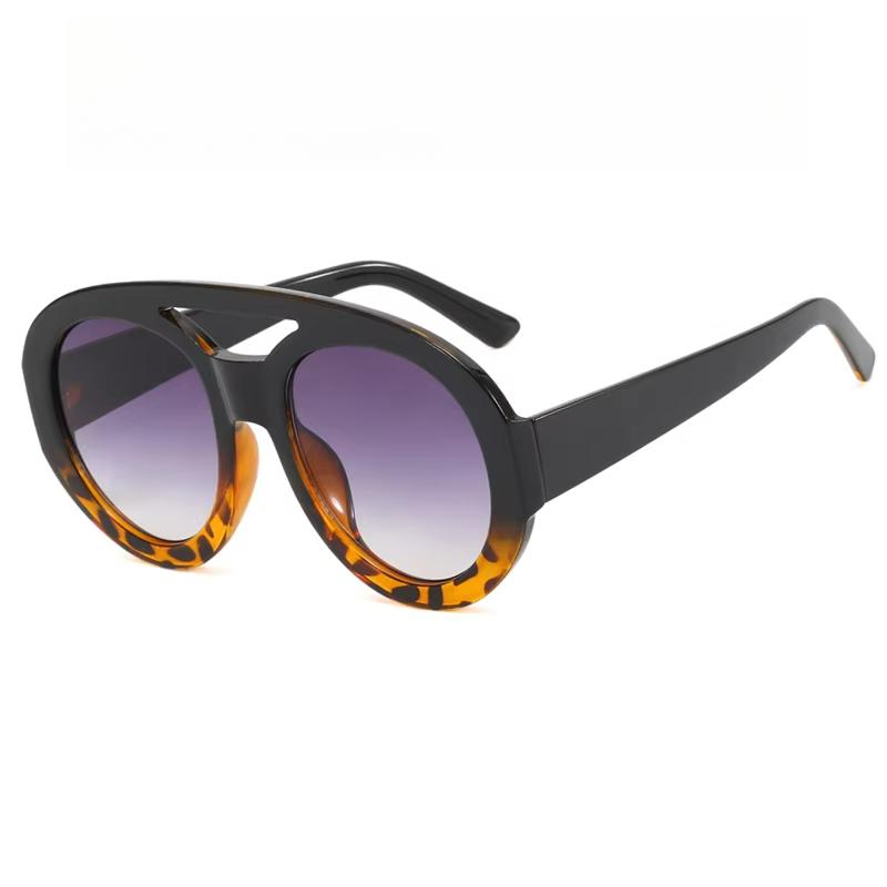 Personality Cool Trend Big Frame Fashion Women's Sunglasses Street Hip Hop Cool Men's Accessories