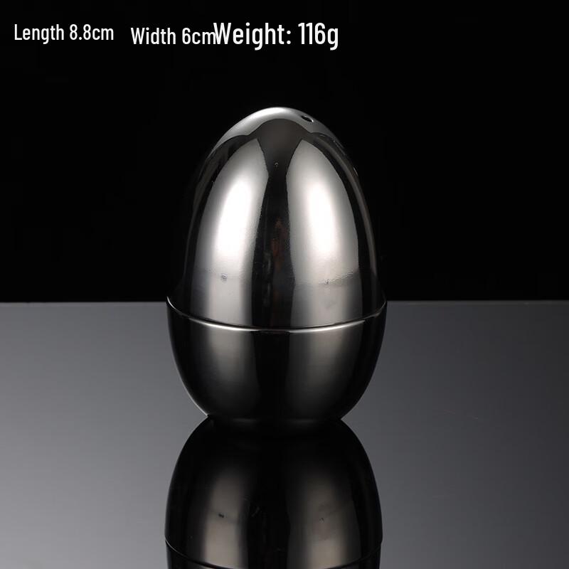 

Qianxing 304 Stainless Steel Egg-Shaped Toothpick Jar