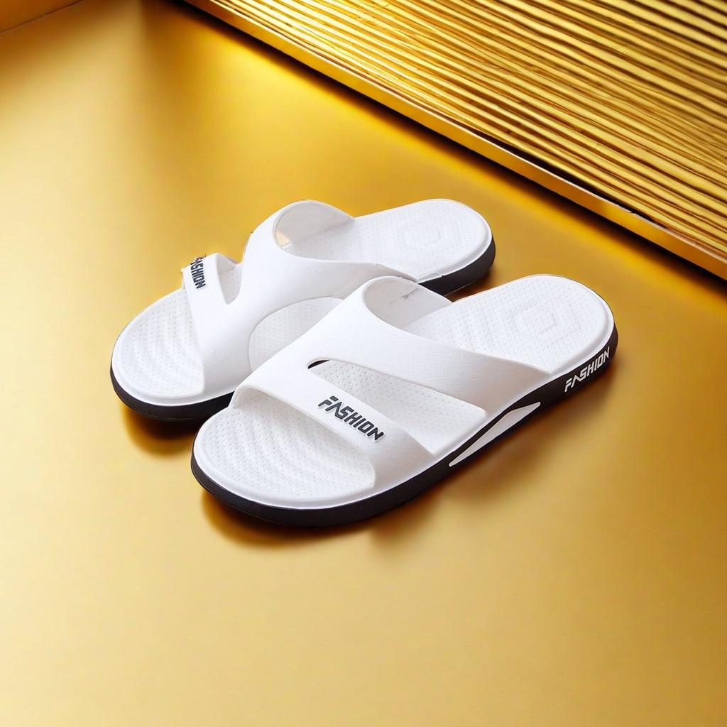Sports Slippers Men Wear New Summer Bathroom Non-slip Cool Slippers Bath Indoor Fashion Deodorant