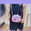 Adorable Pu Leather Unicorn Shoulder Bag For Kids Cute And Stylish Mini Crossbody