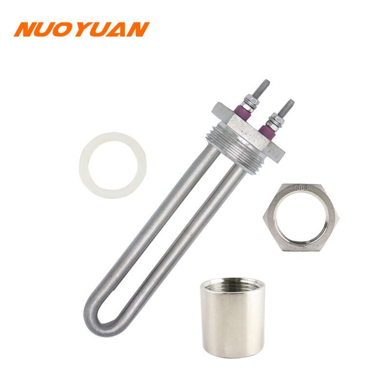 DN25/32mm Stainless Steel 304 Electric Heating Element Single U 220V Immersion Water Heaters for Boiler/Water Dispenser