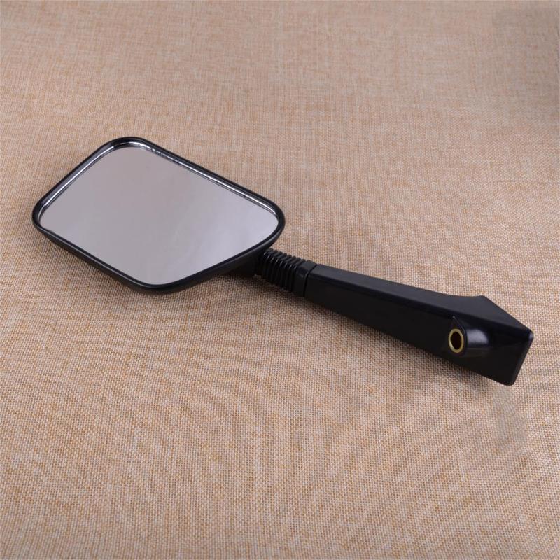 1 Pair Rear View Mirror Black Fit for Honda Elite CF80 Aero CH80 NH80 CH125 CH150 CH150D DELUXE