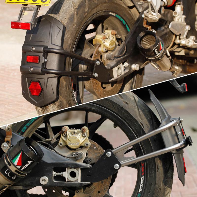 Universal Motorcycle Sports Car Racing Mudguard: Front & Rear Extender