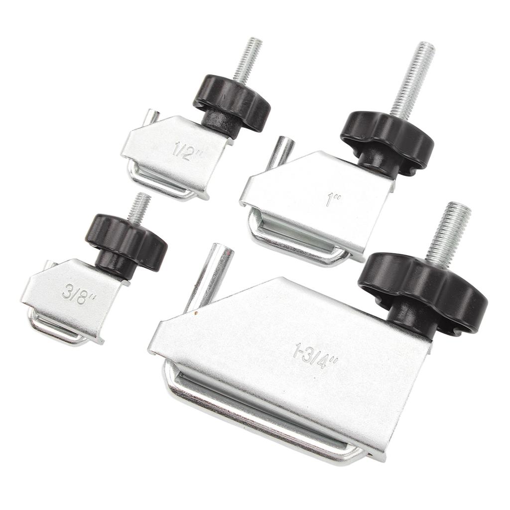 Conjunto de braçadeira de linha de fluido de radiador de vácuo de 4 peças, braçadeira de linha de aperto para linhas de aquecedor de transmissão