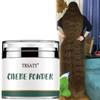 Smooths and nourishes hair, making it look shinier and reducing frizz