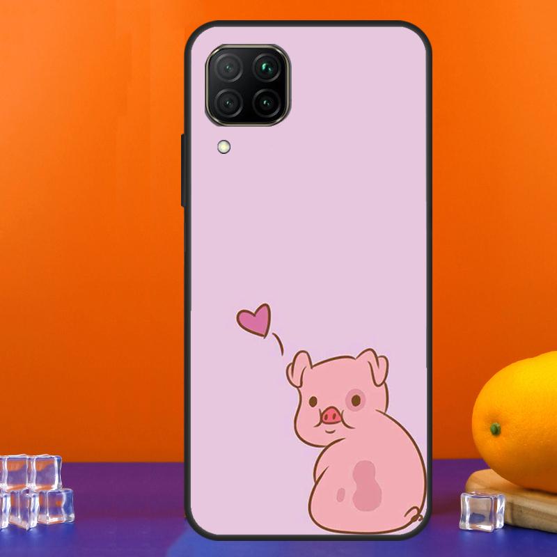 Cartoon Pig For Huawei Nova 7i 8i 11i 12i 12s 9 10 SE Y91 Y90 Y60 Y70 Y72 Y61 P30 P40 Lite P60 Pro Case