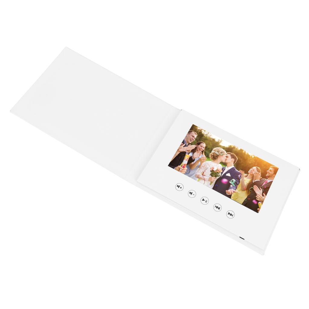 Video Greeting Card with Screen 720P HD Customizable Video Playback Electronic Video Brochure with