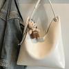Spring texture fashion bag large capacity bag women's new armpit bag trendy simple shoulder crossbody tote bag