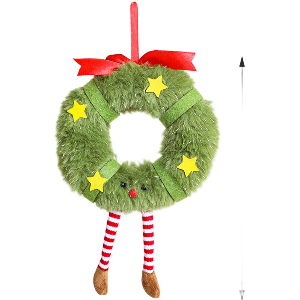 Christmas Tree Decorations Hanging Garland Plush Cookie Man Doll