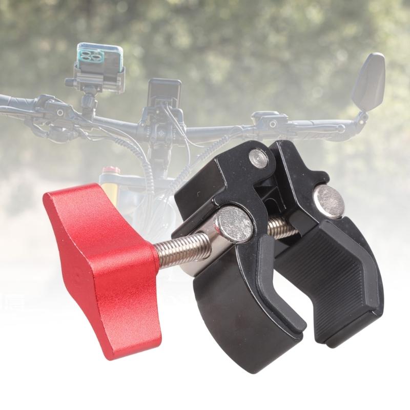 Machined 13-48mm Opening Photography Clamp With 3KG Capacity For DSLR Lights LCD Monitors Mounting Accessories